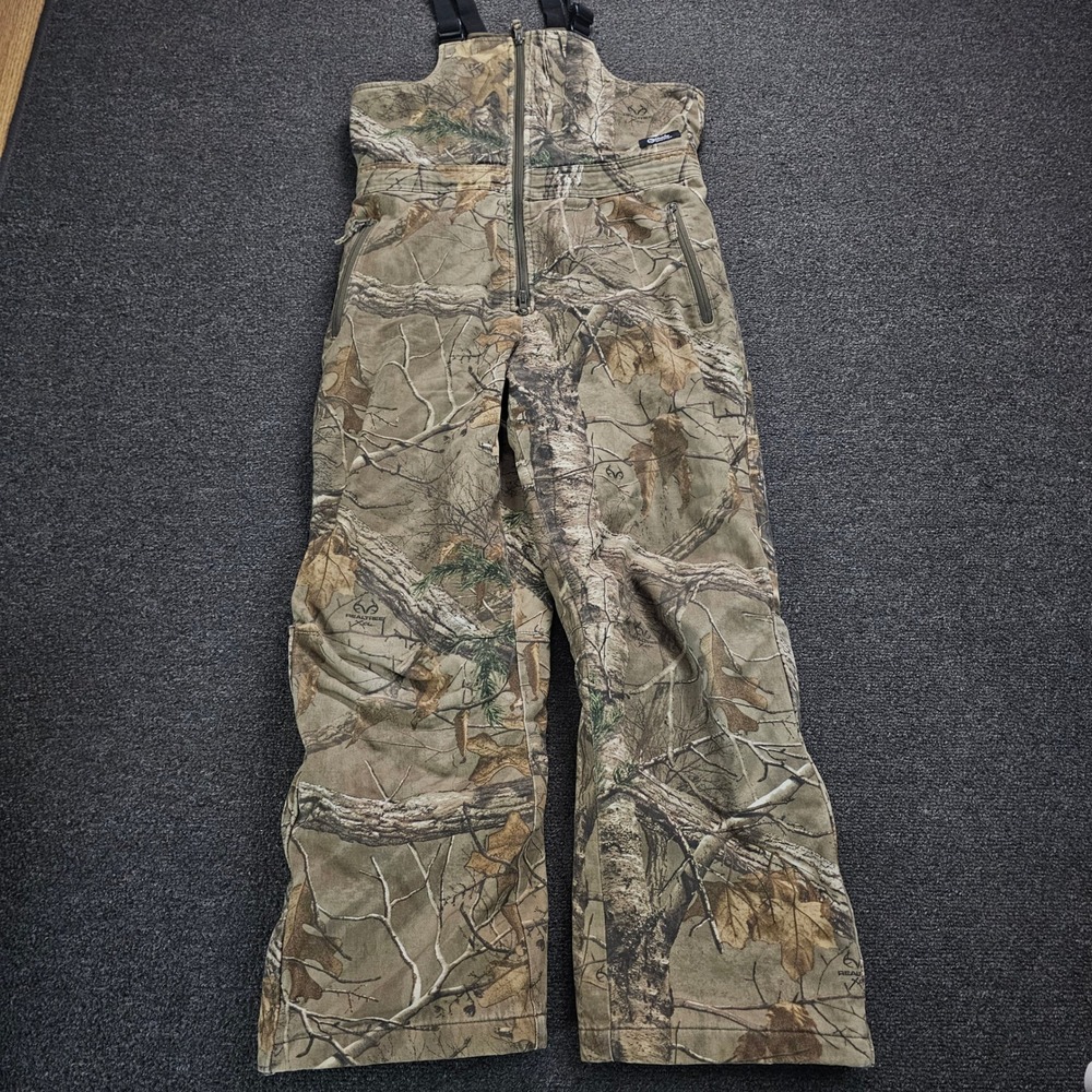 Gander Mountain Guide Series Bibs Youth Large Realtree Camo Insulated Hunting‎